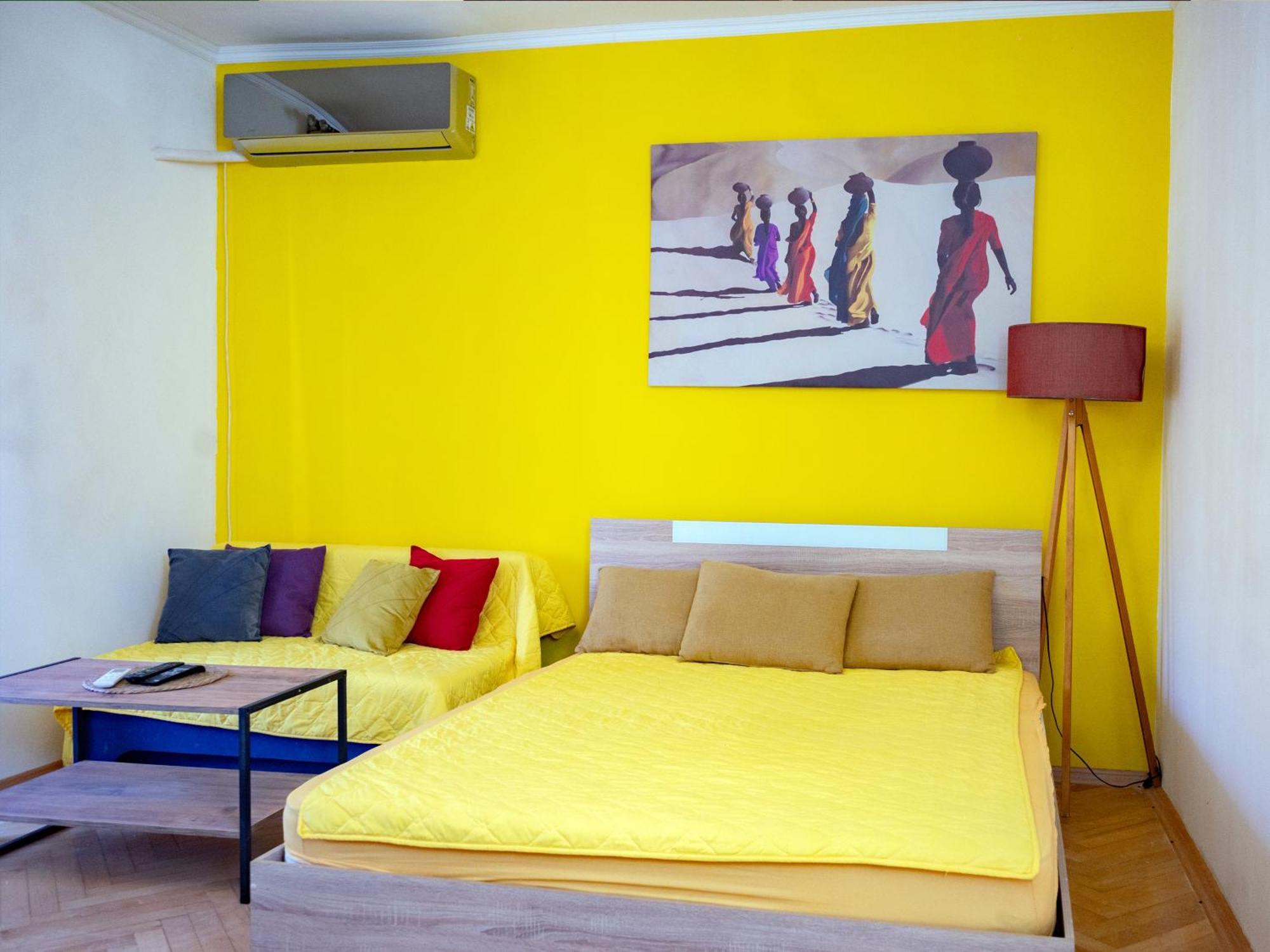 Apartman Centar Skopje Esterno foto